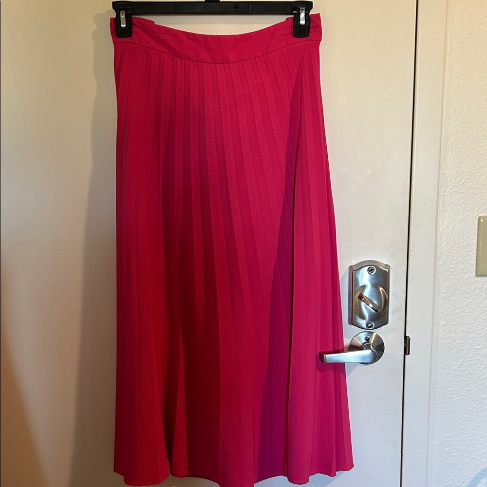 River Island Vibrant Pink A-Line Skirt